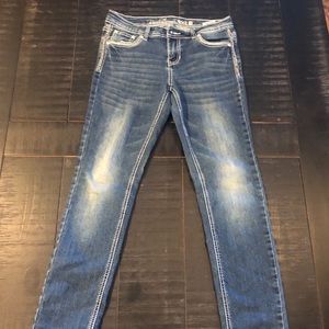 Girls designer jeans size 14